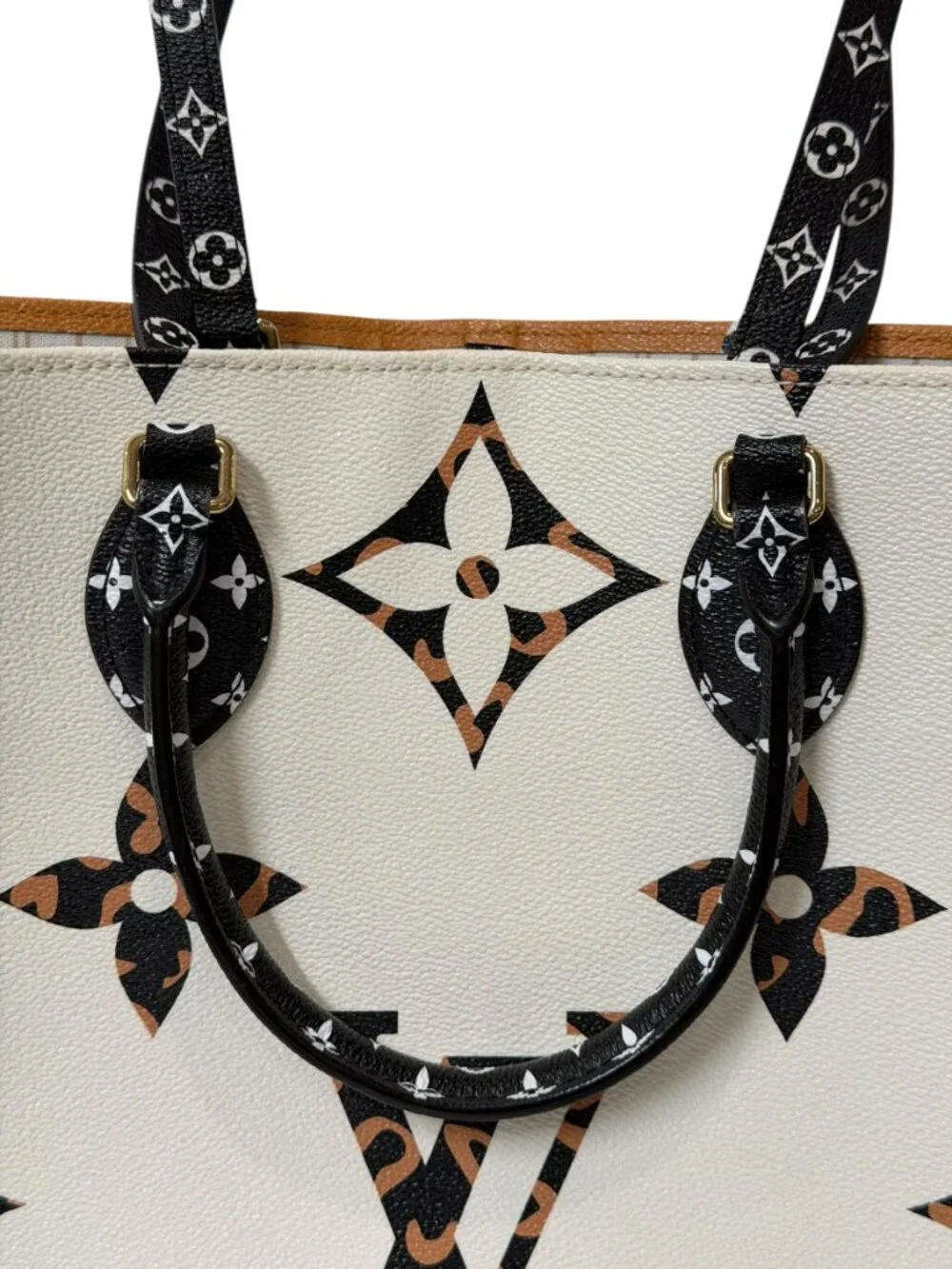 Louis Vuitton 2019 Multi Jungle On The Go Tote LMT ED GM Shoulder Bag